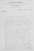 Lettre du 5 novembre 1884 de J. Obein à M. Grand (1)